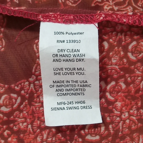 SHOW ME YOUR MUMU Womens DRESS LARGE NEW Boho Short Tunic - Picture 11 of 11